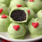 Gluten-free Grinch Oreo Truffles