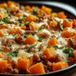 Gluten-free Ground Turkey Sweet Potato Casserole