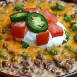 Gluten-free Meaty Texas Trash Dip