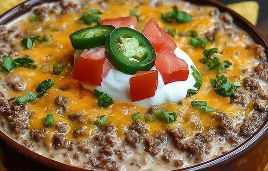 Gluten-free Meaty Texas Trash Dip