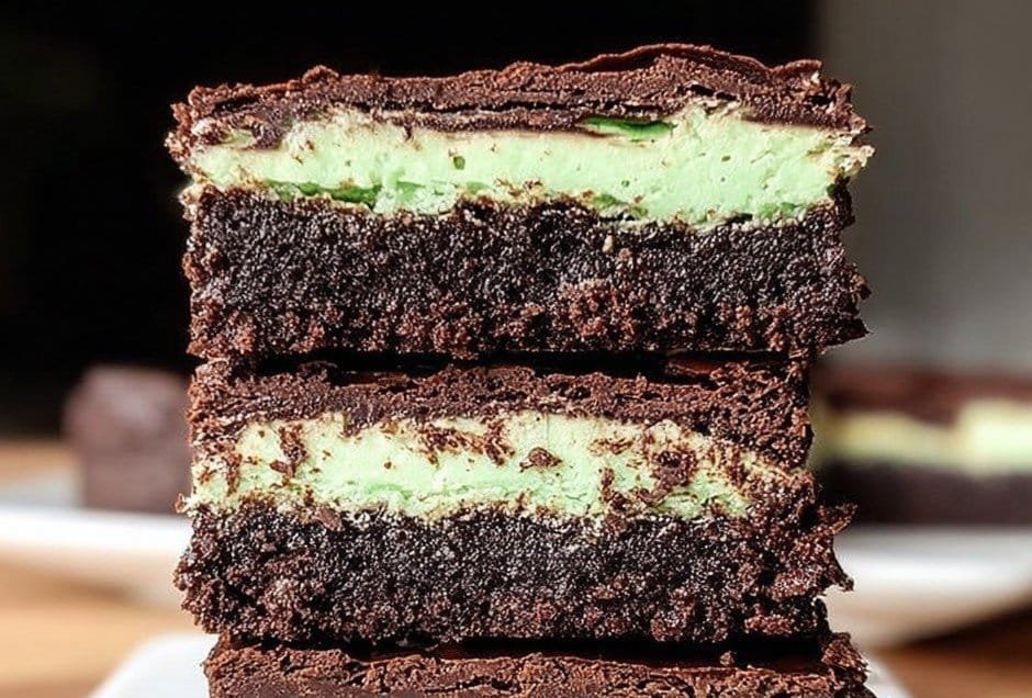 Gluten-free Mint Brownies