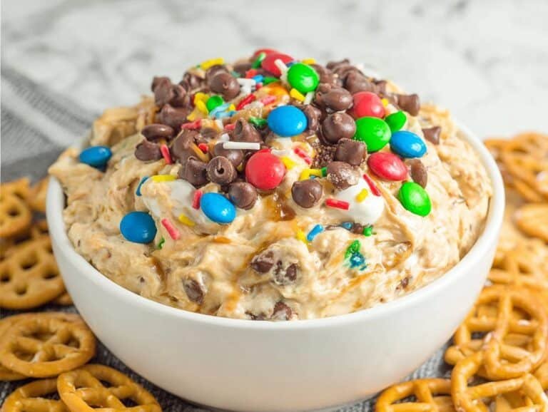 Gluten-free Monster Cookie Dessert Dip