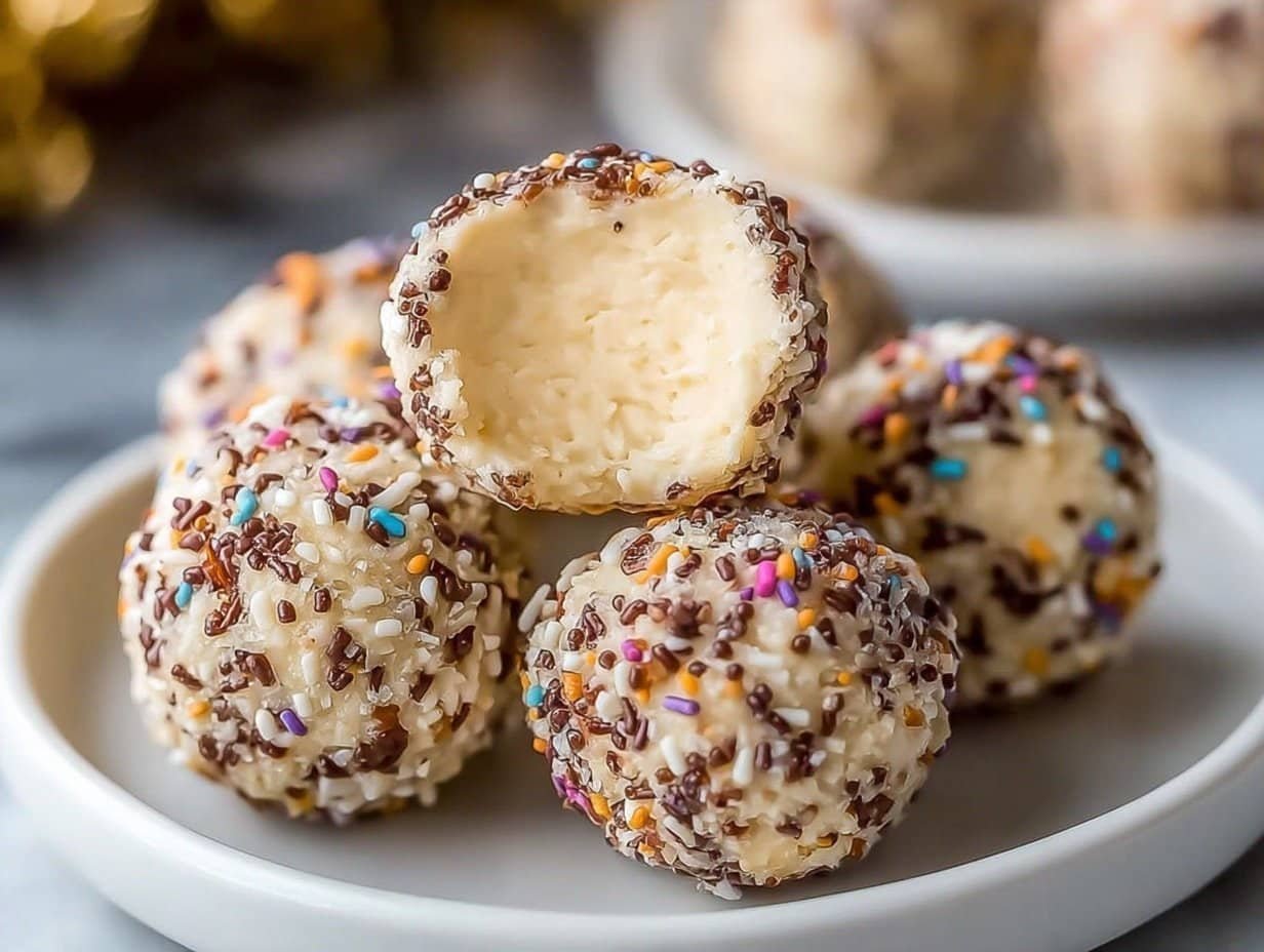 Gluten-free No-Bake Cheesecake Balls