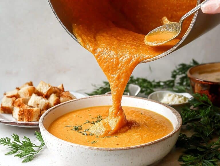Gluten-free One Pot Creamy Carrot Lentil Soup
