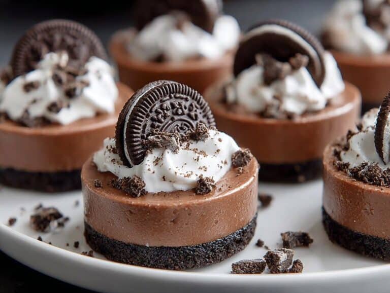 Gluten-free Oreo Chocolate Mousse Cups