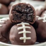 Gluten-free Oreo Football Truffles
