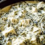 Gluten-free Slow Cooker Spinach Artichoke Dip
