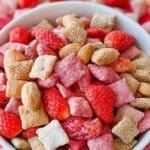 Gluten-free Strawberry Crunch Party Mix