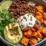 Gluten-free Sweet Potato Taco Bowls