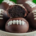Gluten-free Tailgate Oreo Football Truffles