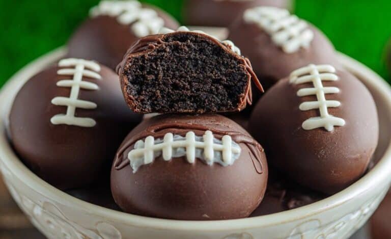 Gluten-free Tailgate Oreo Football Truffles
