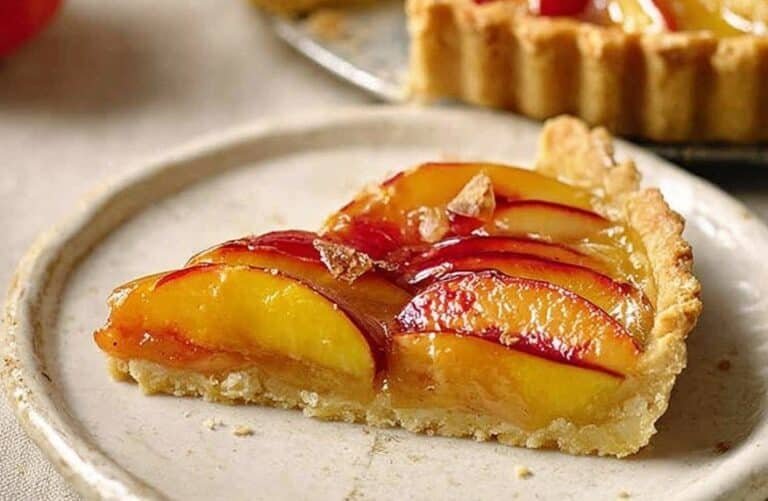 Gluten-free Vegan Peach Tart Recipe
