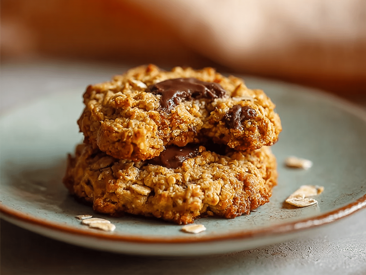Healthy Cottage Cheese and Oat Cookies