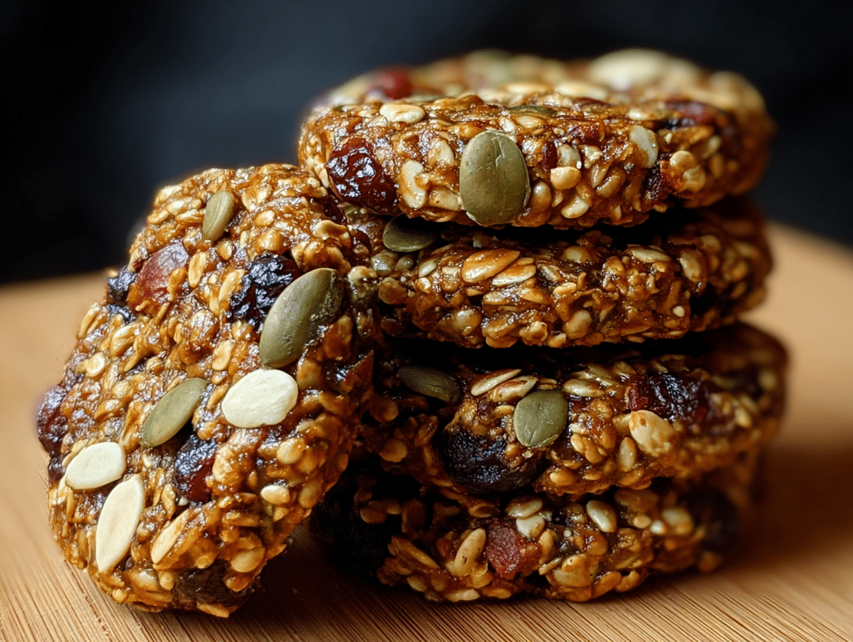 Healthy Nut & Seed Energy Cookies