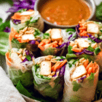 Healthy Tofu Spring Rolls