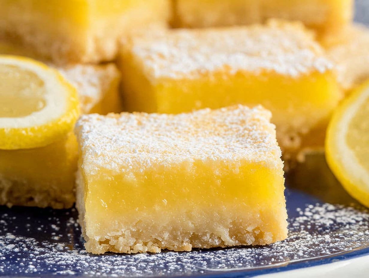 Irresistible Gluten Free Lemon Bars