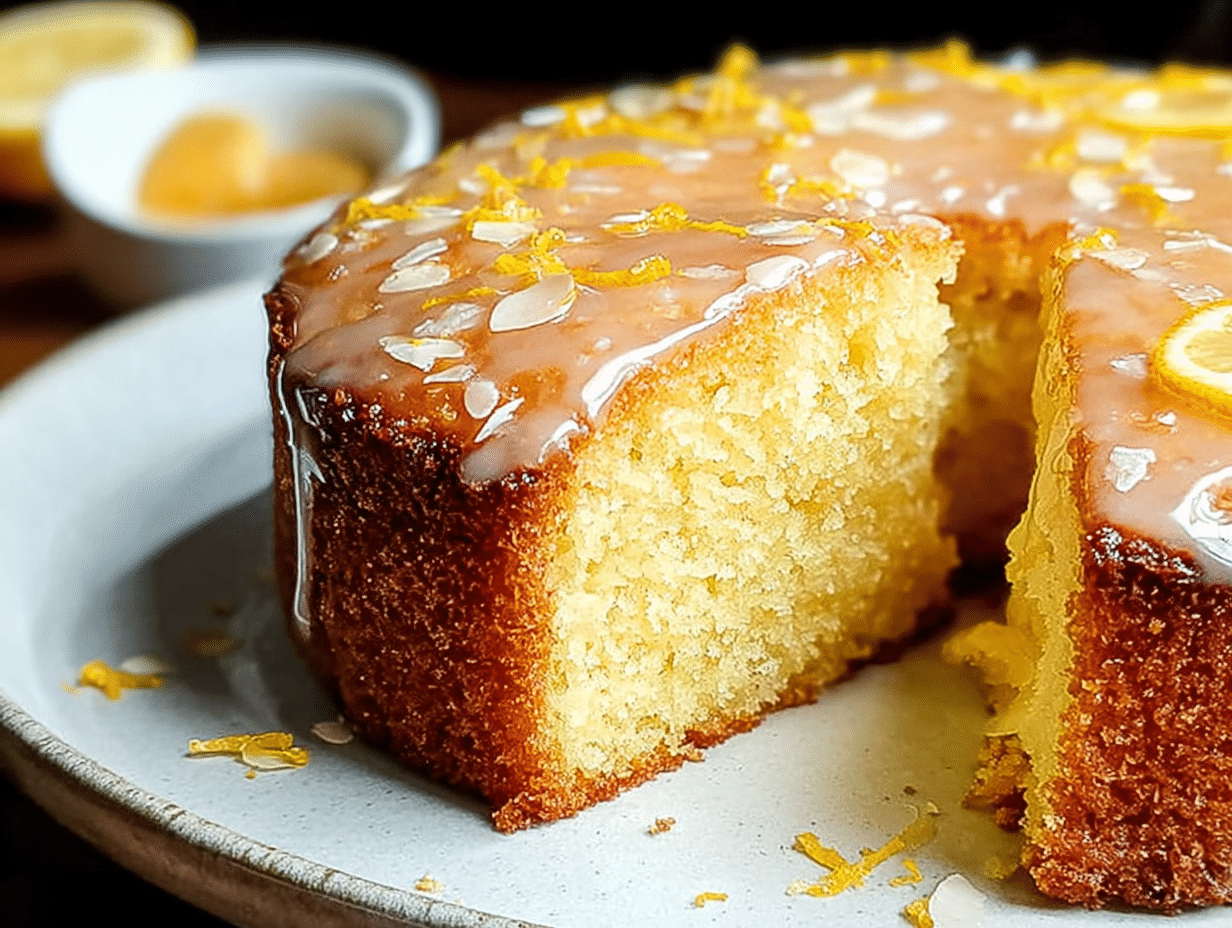Lemon Almond Cake