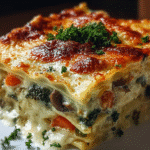 Loaded Veggie White Lasagna