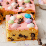 Mini Eggs Cookie Bars