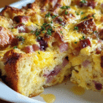 Monte Cristo Breakfast Casserole