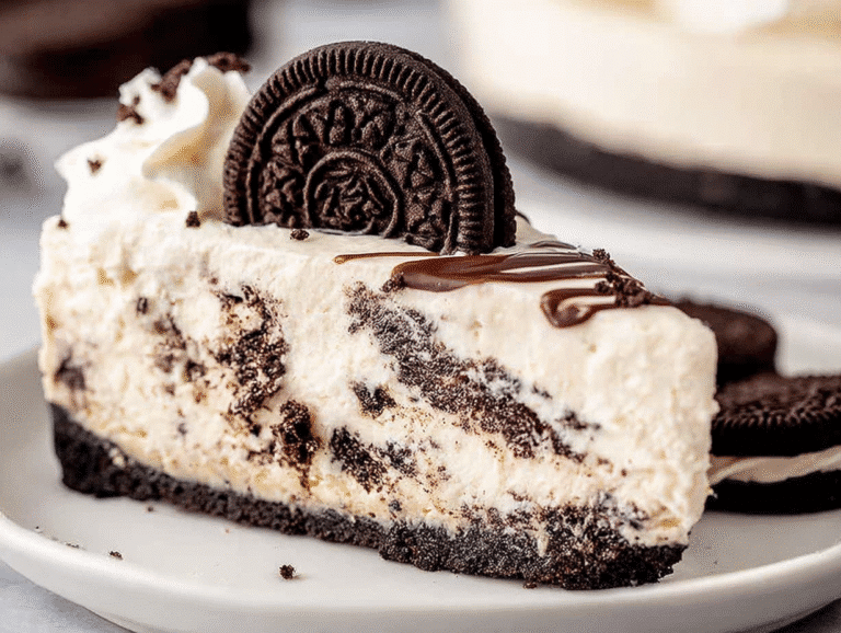 No Bake Oreo Cheesecake Recipe (Gluten-Free)