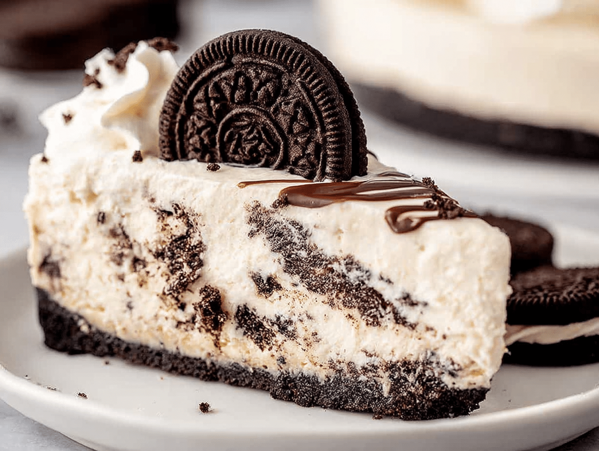 No Bake Oreo Cheesecake Recipe (Gluten-Free)