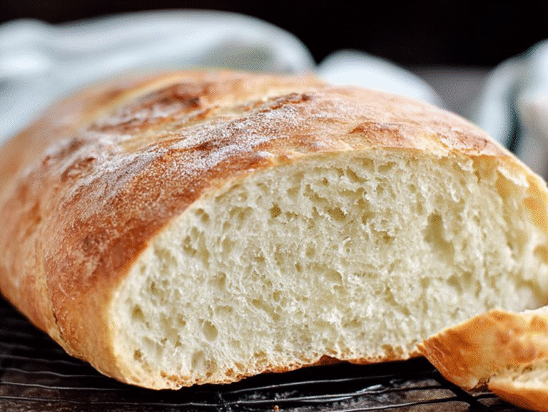 No Knead Gluten-Free Bread