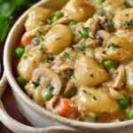 One Pot Gnocchi Chicken Pot Pie