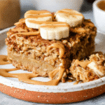 Peanut Butter Banana Baked Oatmeal