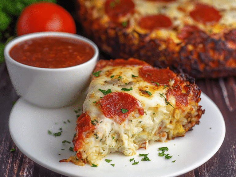 Pizza Style Cottage Cheese Bake