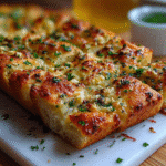 Quick Easy Gluten-Free Garlic Pizza Bread