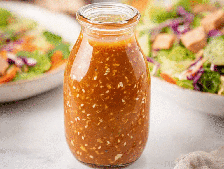 Salad with Asian Dressing (High Protein)