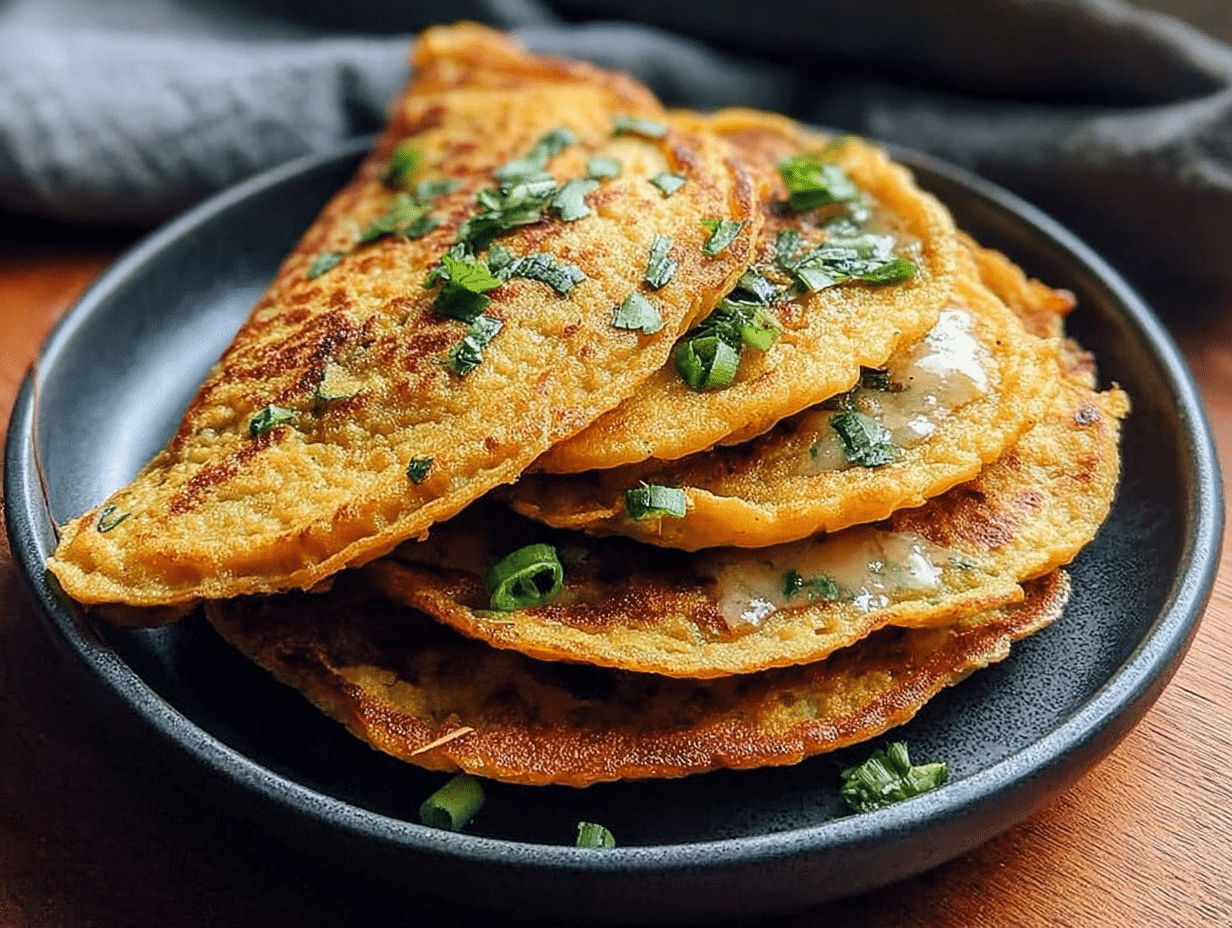 Savory Chickpea Pancakes