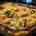 Savory Creamy Chicken Potato Casserole