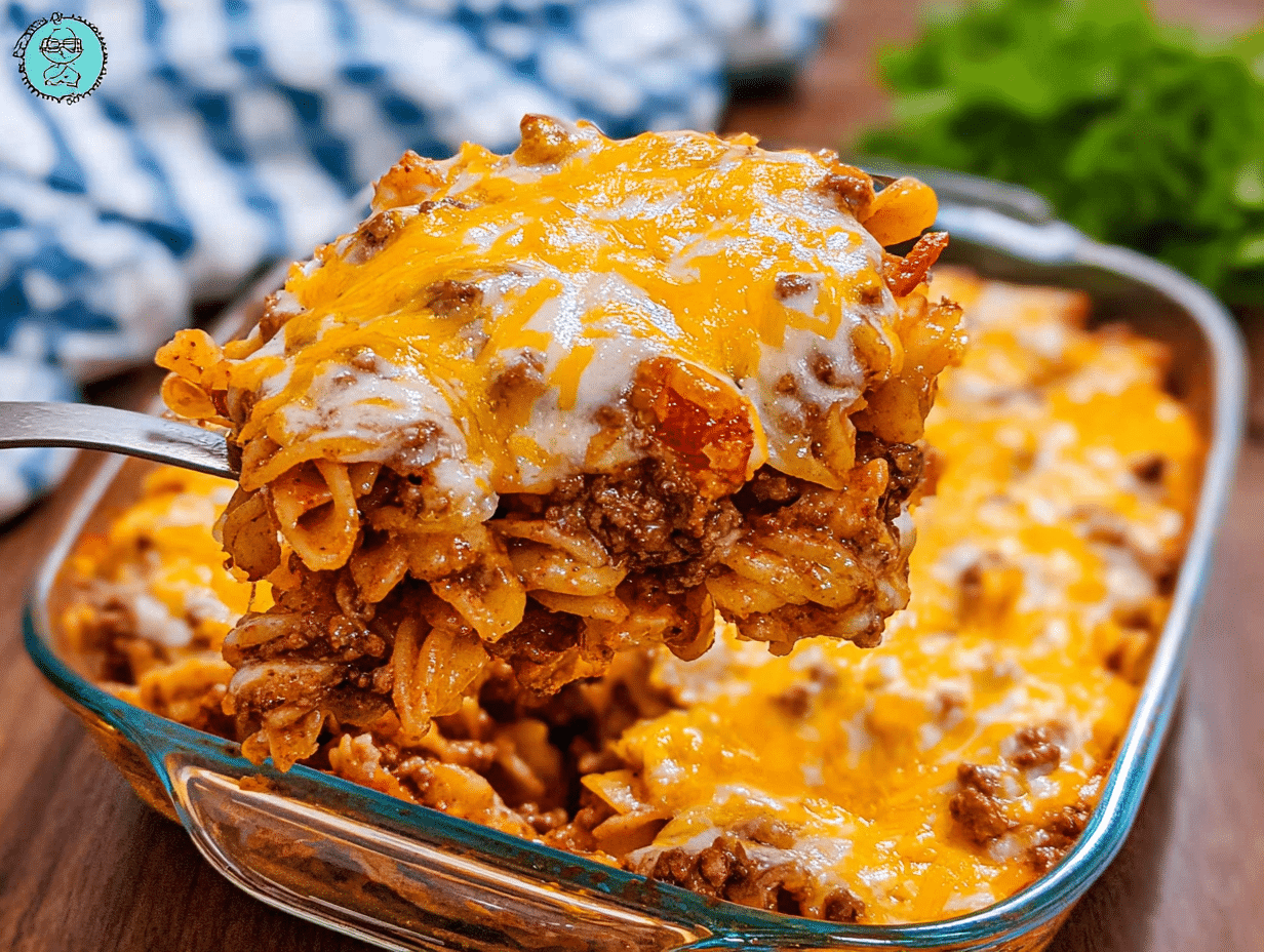 Sour Cream Beef Noodle Casserole