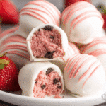 Strawberry Cheesecake Oreo Truffles (gluten-free + dairy-free)