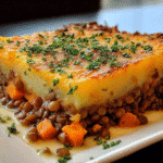 Sweet Potato & Lentil Shepherd’s Pie