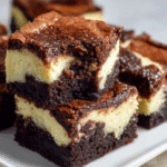 Vegan Cheesecake Brownies Gluten-Free