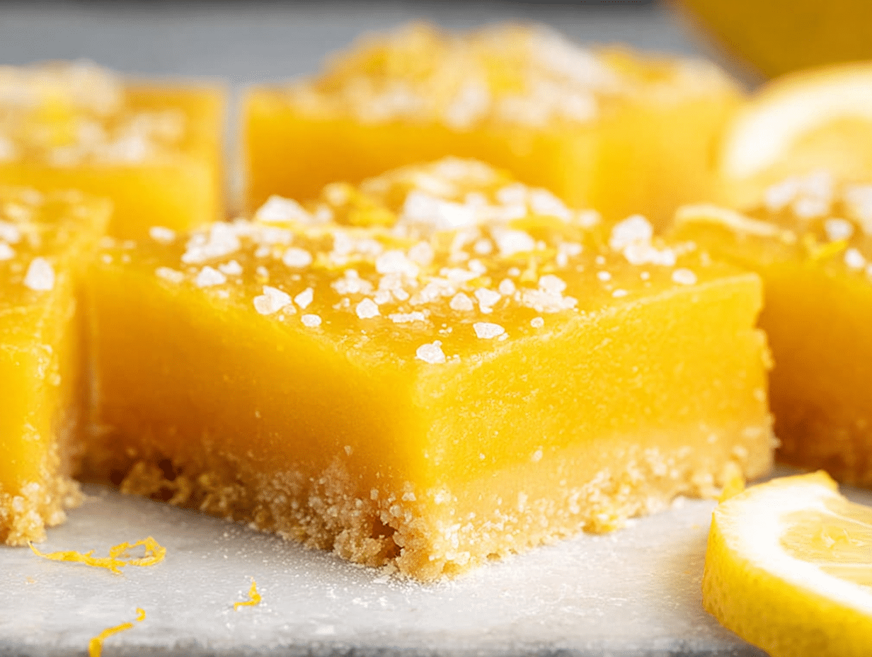 Vegan Lemon Bars