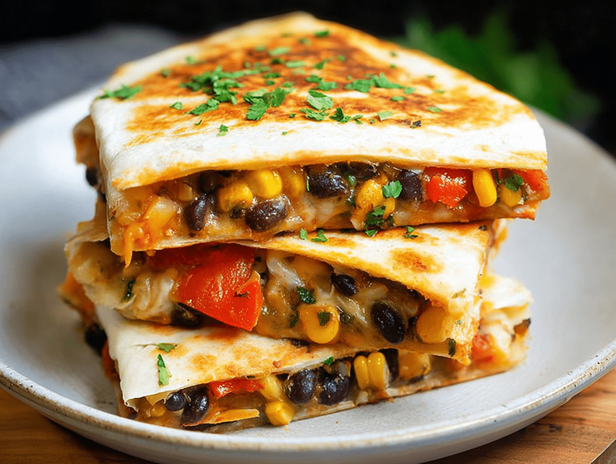 Vegetarian Quesadillas