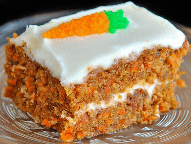 Classic Carrot Cake