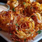 Gluten-Free Air Fryer Crispy Mini Blooming Onions