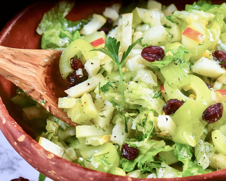 Gluten-Free Apple and Celery Salad For Spring