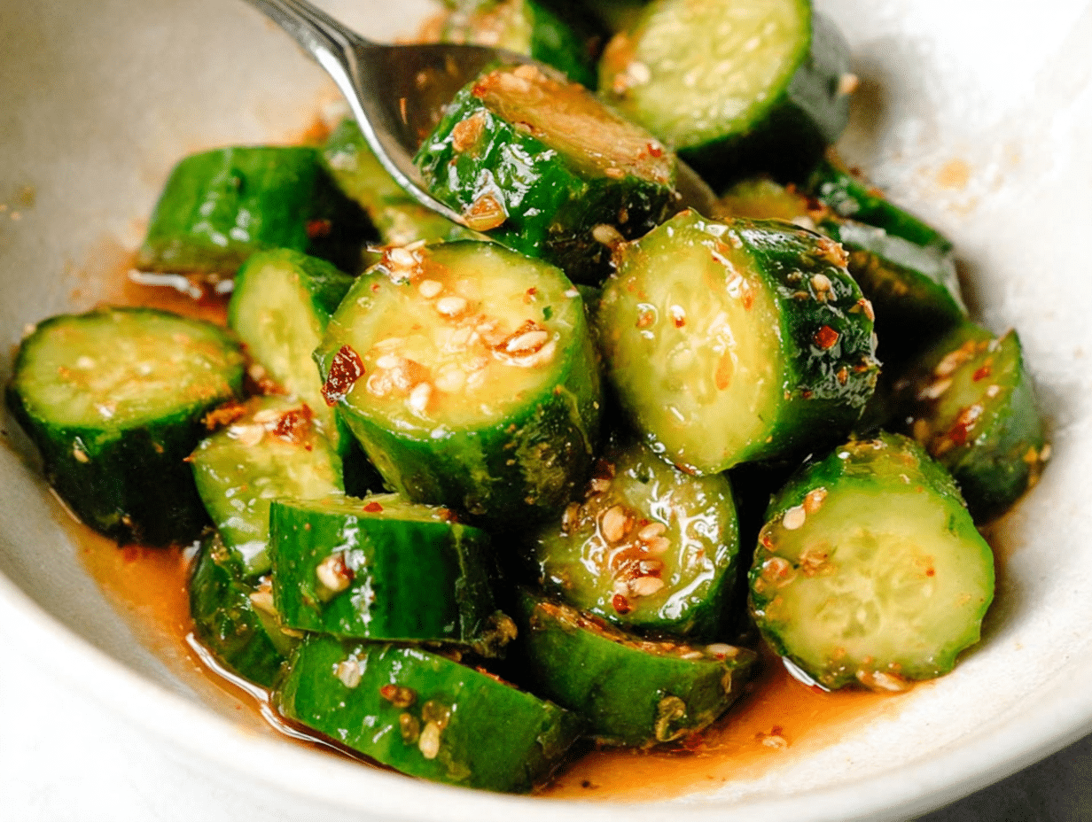 Gluten-Free Asian Cucumber Salad