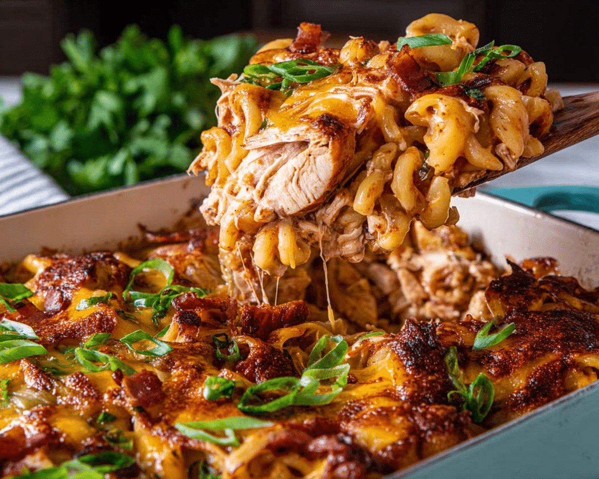 Gluten-Free BBQ Chicken Casserole For Spring
