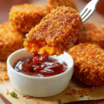 Gluten-Free Baked Sweet Potato Ground Turkey Nuggets