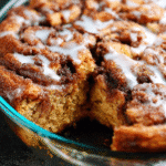 Gluten-Free Banana Cinnamon Roll Cake For Spring