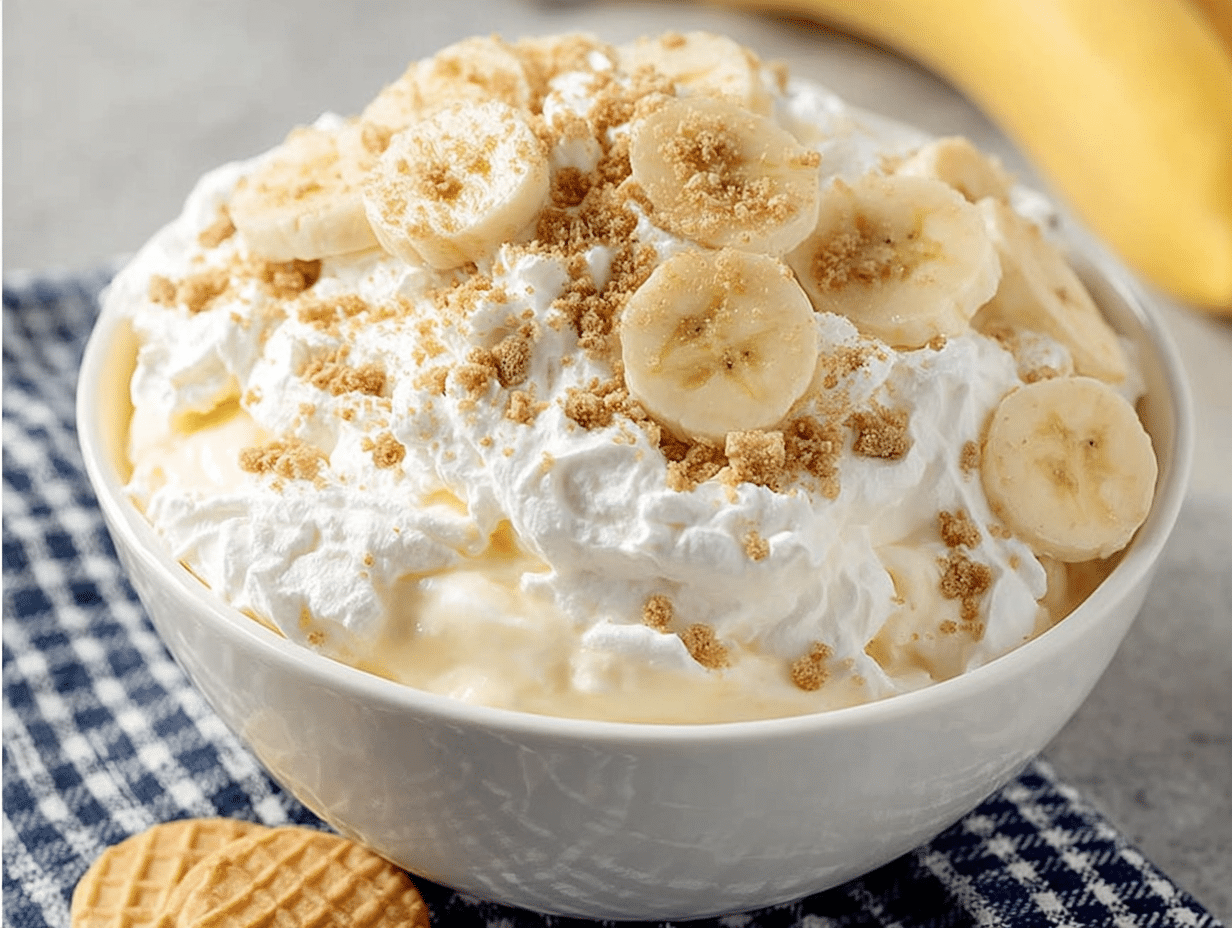 Gluten-Free Banana Pudding Fluff Salad