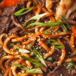 Gluten-Free Beef & Udon Noodles For Spring