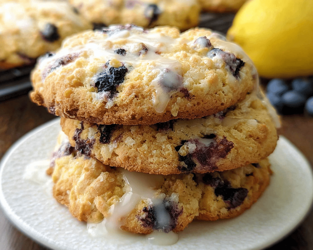 Gluten-Free Blueberry Muffin Cookies For Spring Desserts